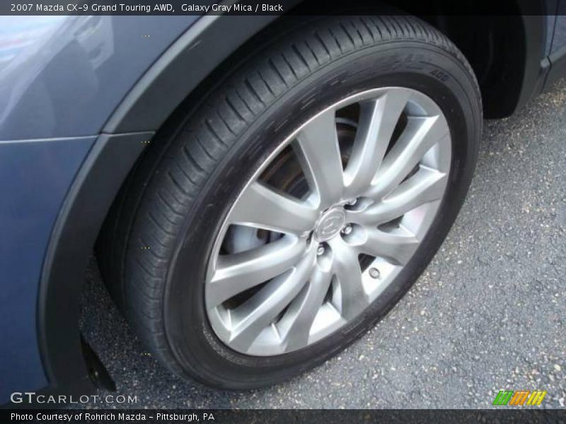 Galaxy Gray Mica / Black 2007 Mazda CX-9 Grand Touring AWD