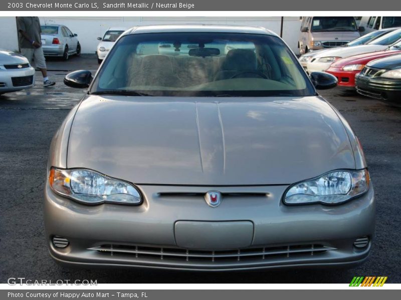 Sandrift Metallic / Neutral Beige 2003 Chevrolet Monte Carlo LS