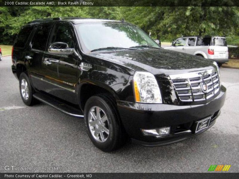 Black Raven / Ebony 2008 Cadillac Escalade AWD