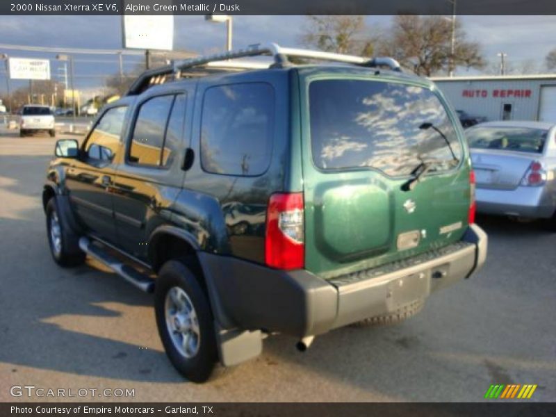 Alpine Green Metallic / Dusk 2000 Nissan Xterra XE V6