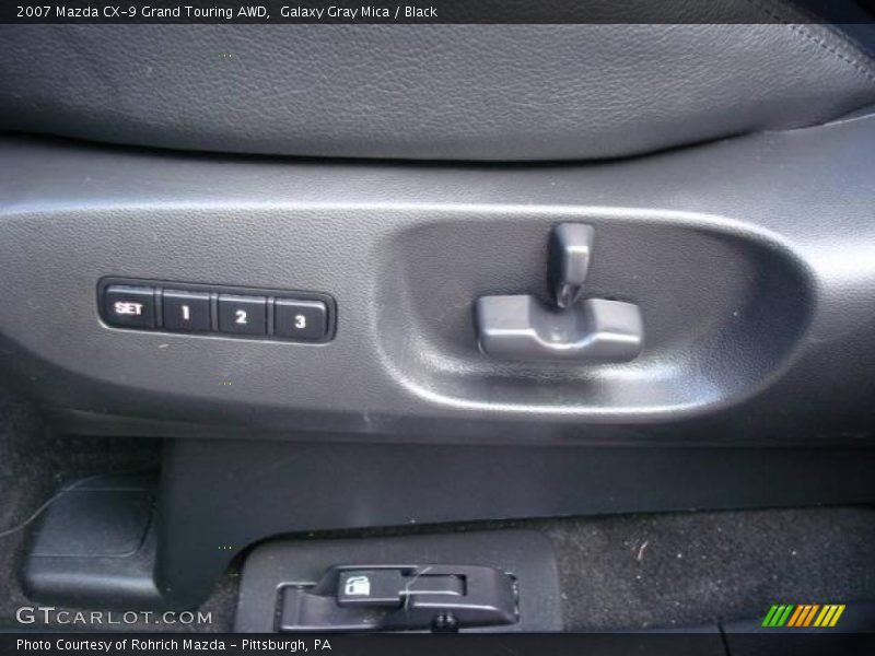 Galaxy Gray Mica / Black 2007 Mazda CX-9 Grand Touring AWD
