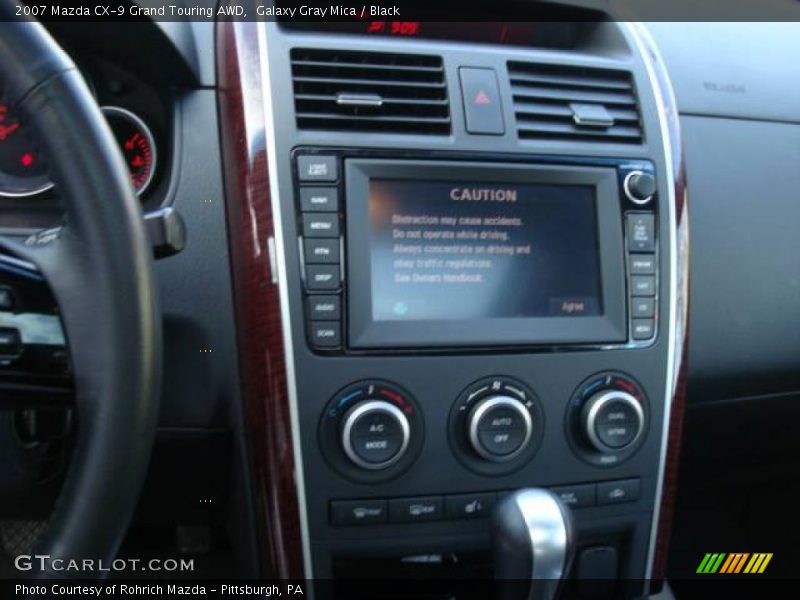 Galaxy Gray Mica / Black 2007 Mazda CX-9 Grand Touring AWD