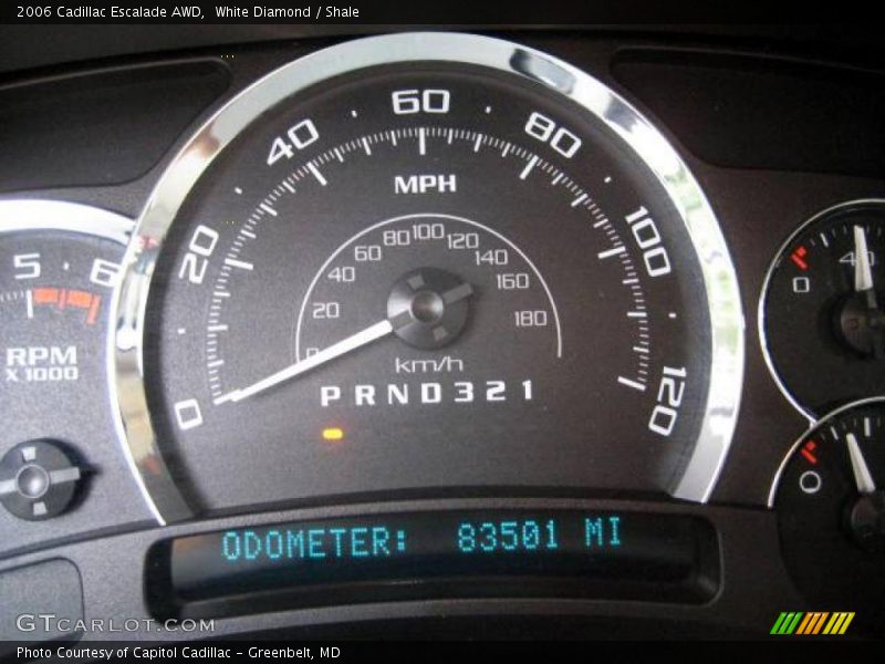 White Diamond / Shale 2006 Cadillac Escalade AWD