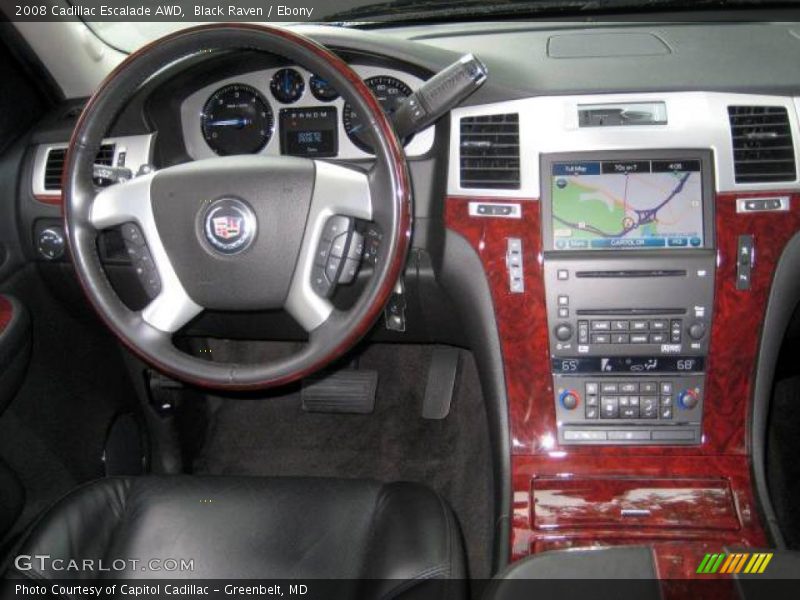 Black Raven / Ebony 2008 Cadillac Escalade AWD