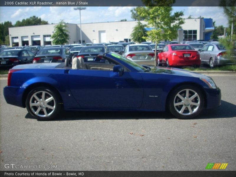 Xenon Blue / Shale 2006 Cadillac XLR Roadster