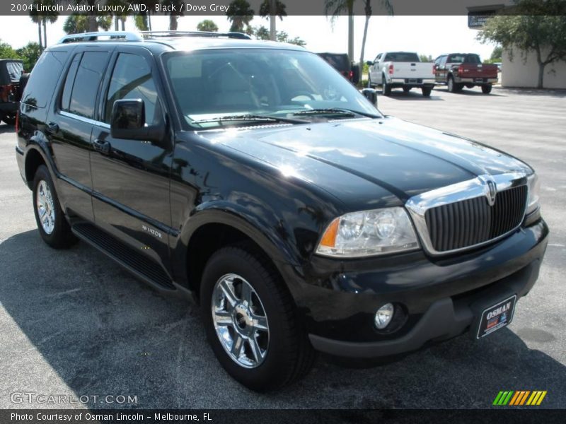 Black / Dove Grey 2004 Lincoln Aviator Luxury AWD