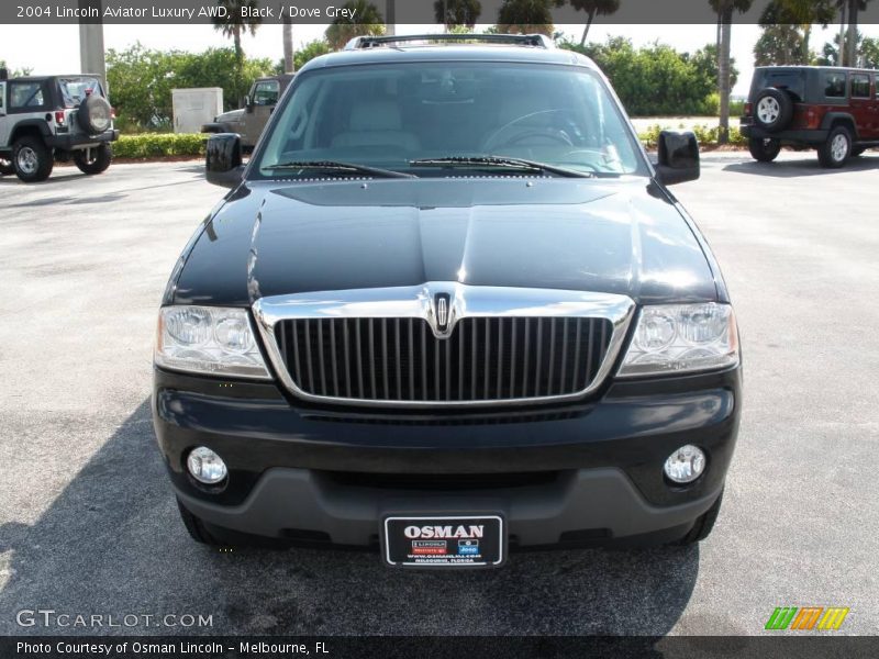 Black / Dove Grey 2004 Lincoln Aviator Luxury AWD