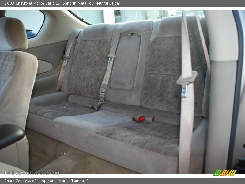 Sandrift Metallic / Neutral Beige 2003 Chevrolet Monte Carlo LS