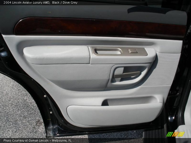 Black / Dove Grey 2004 Lincoln Aviator Luxury AWD