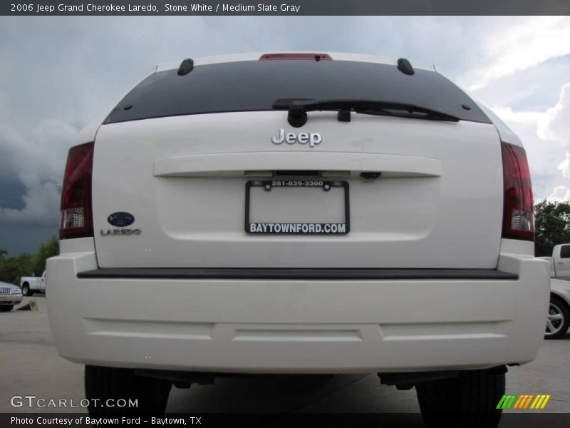 Stone White / Medium Slate Gray 2006 Jeep Grand Cherokee Laredo
