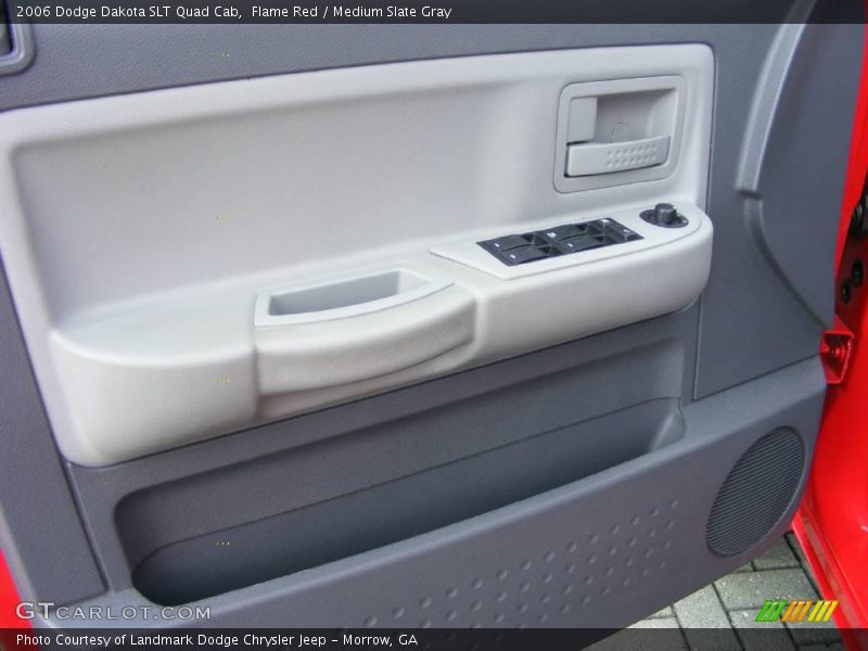 Flame Red / Medium Slate Gray 2006 Dodge Dakota SLT Quad Cab