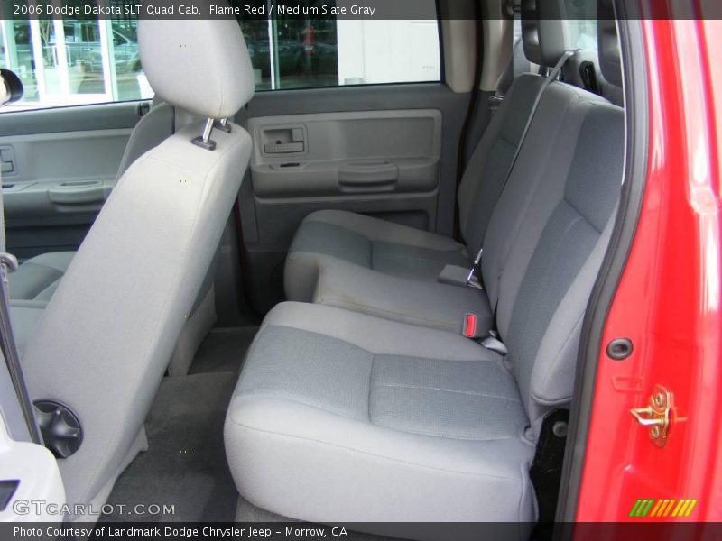 Flame Red / Medium Slate Gray 2006 Dodge Dakota SLT Quad Cab