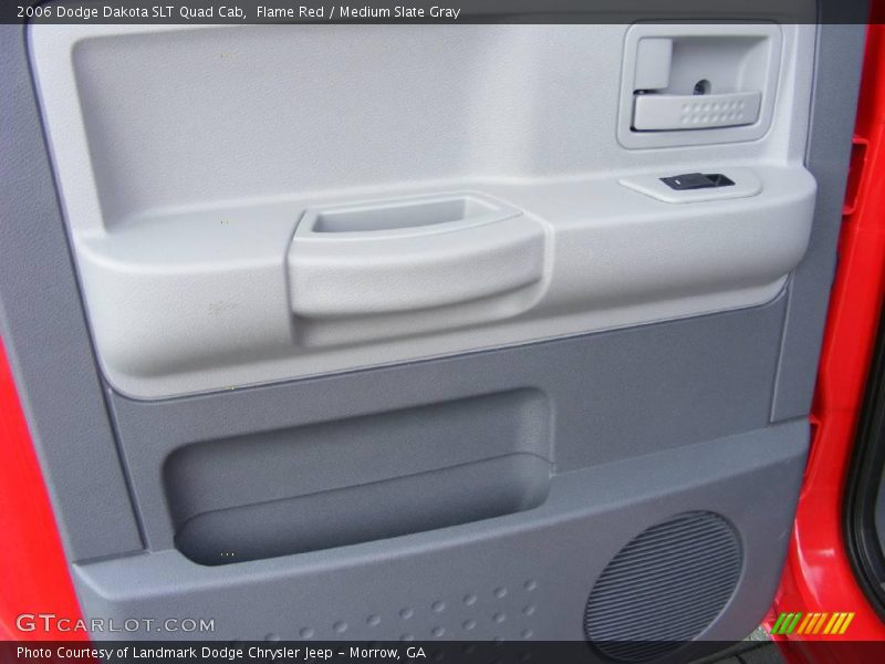 Flame Red / Medium Slate Gray 2006 Dodge Dakota SLT Quad Cab
