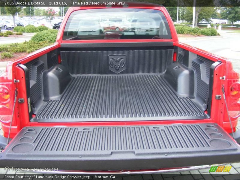 Flame Red / Medium Slate Gray 2006 Dodge Dakota SLT Quad Cab