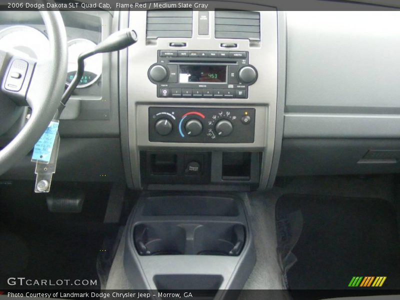 Flame Red / Medium Slate Gray 2006 Dodge Dakota SLT Quad Cab