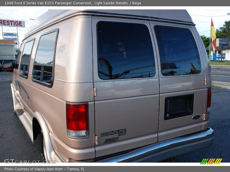 Light Saddle Metallic / Beige 1998 Ford E Series Van E150 Passenger Conversion