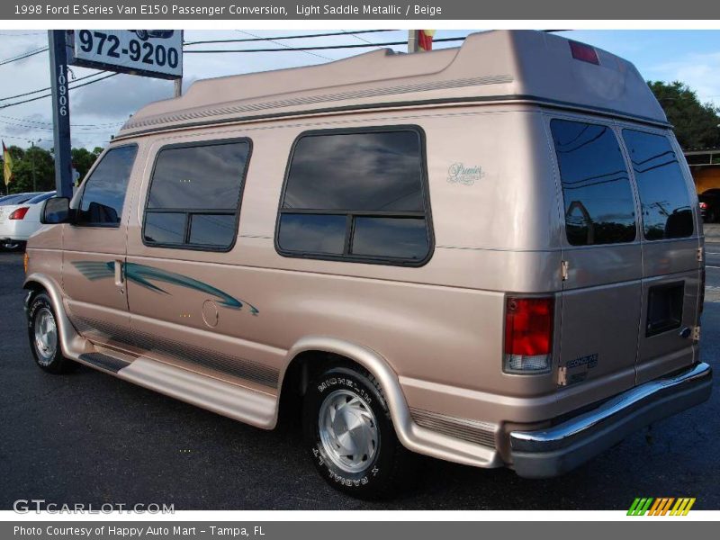 Light Saddle Metallic / Beige 1998 Ford E Series Van E150 Passenger Conversion