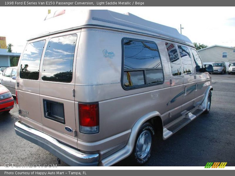 Light Saddle Metallic / Beige 1998 Ford E Series Van E150 Passenger Conversion