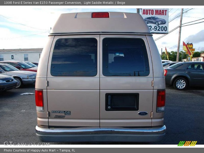 Light Saddle Metallic / Beige 1998 Ford E Series Van E150 Passenger Conversion