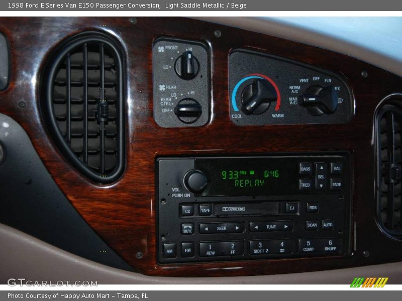 Light Saddle Metallic / Beige 1998 Ford E Series Van E150 Passenger Conversion