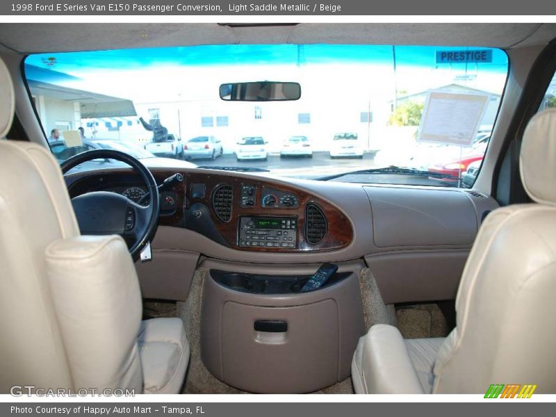 Light Saddle Metallic / Beige 1998 Ford E Series Van E150 Passenger Conversion