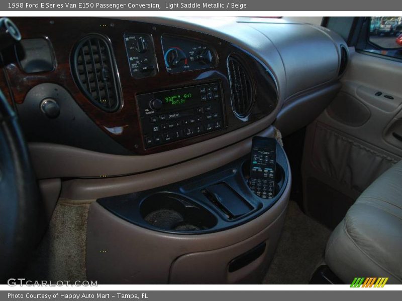 Light Saddle Metallic / Beige 1998 Ford E Series Van E150 Passenger Conversion