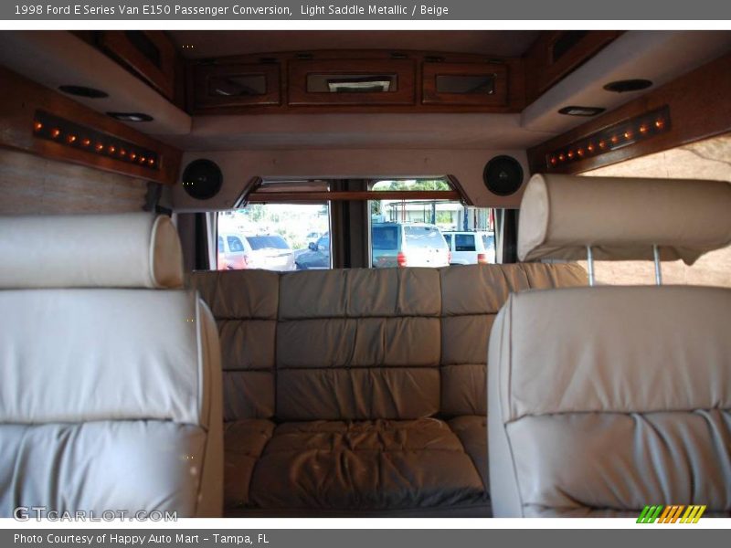 Light Saddle Metallic / Beige 1998 Ford E Series Van E150 Passenger Conversion