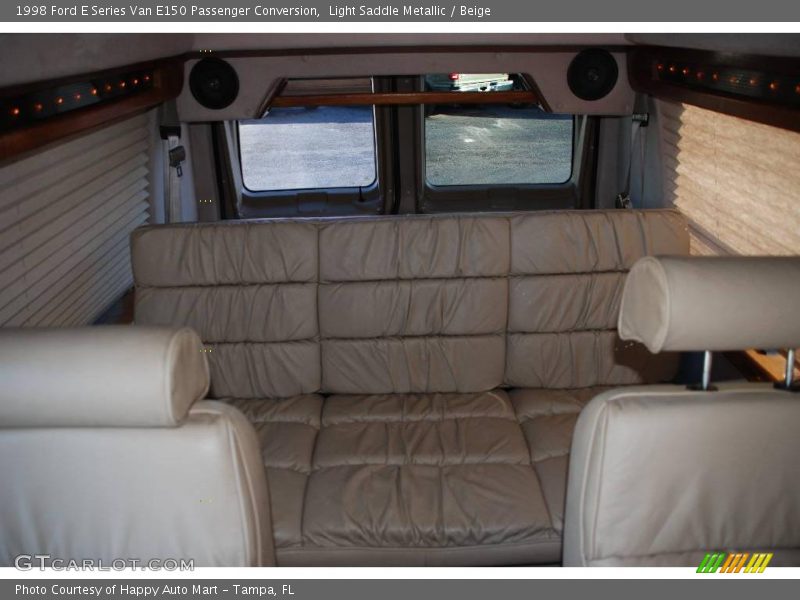 Light Saddle Metallic / Beige 1998 Ford E Series Van E150 Passenger Conversion