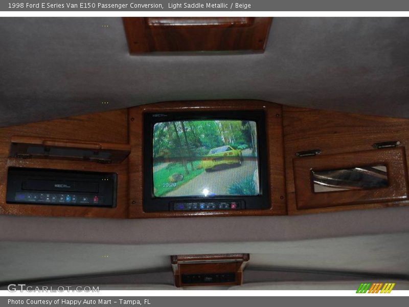 Light Saddle Metallic / Beige 1998 Ford E Series Van E150 Passenger Conversion