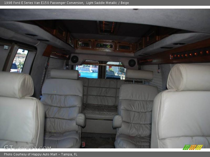 Light Saddle Metallic / Beige 1998 Ford E Series Van E150 Passenger Conversion