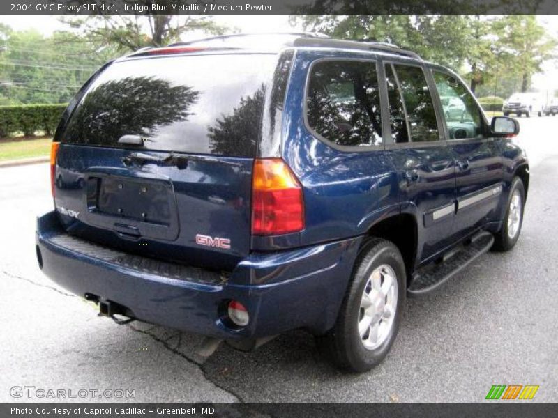 Indigo Blue Metallic / Medium Pewter 2004 GMC Envoy SLT 4x4