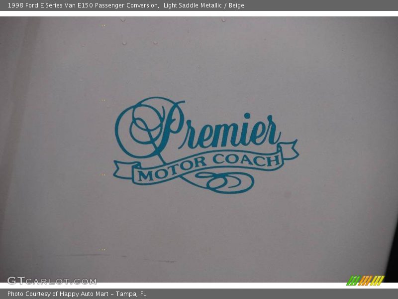 Light Saddle Metallic / Beige 1998 Ford E Series Van E150 Passenger Conversion