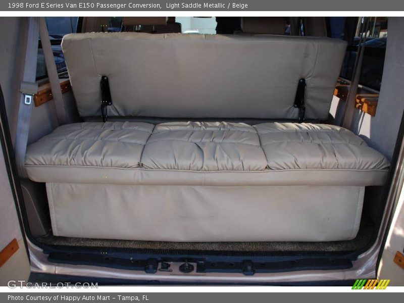 Light Saddle Metallic / Beige 1998 Ford E Series Van E150 Passenger Conversion