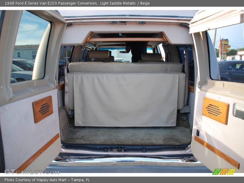 Light Saddle Metallic / Beige 1998 Ford E Series Van E150 Passenger Conversion