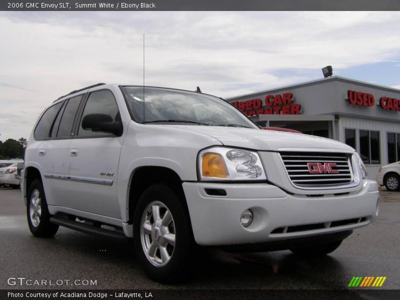Summit White / Ebony Black 2006 GMC Envoy SLT