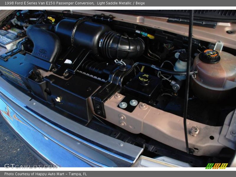 Light Saddle Metallic / Beige 1998 Ford E Series Van E150 Passenger Conversion