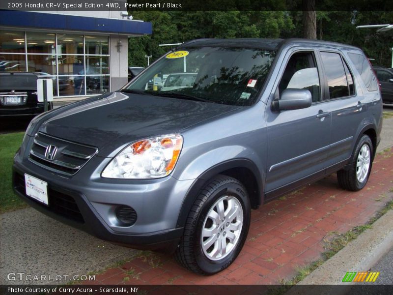 Pewter Pearl / Black 2005 Honda CR-V Special Edition 4WD