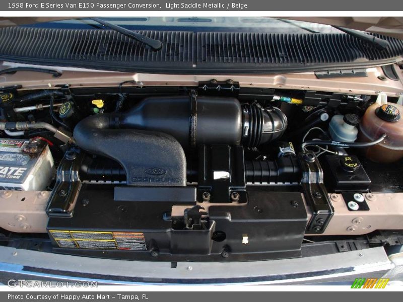 Light Saddle Metallic / Beige 1998 Ford E Series Van E150 Passenger Conversion