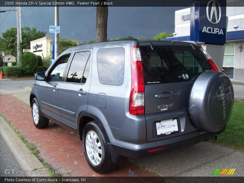 Pewter Pearl / Black 2005 Honda CR-V Special Edition 4WD