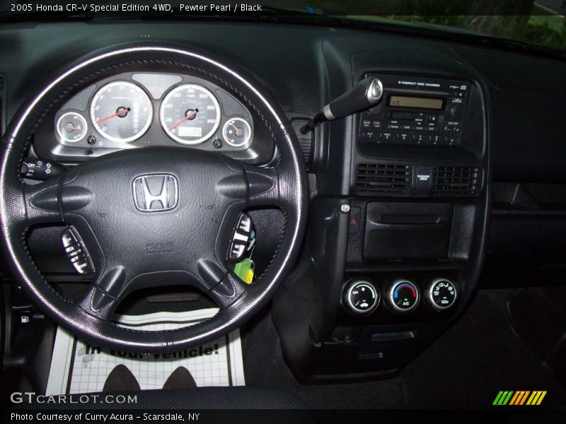 Pewter Pearl / Black 2005 Honda CR-V Special Edition 4WD