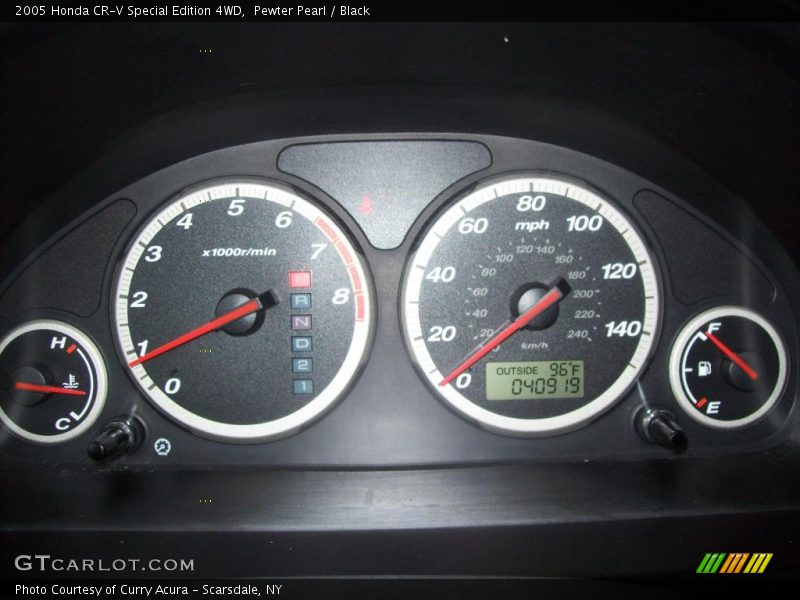 Pewter Pearl / Black 2005 Honda CR-V Special Edition 4WD