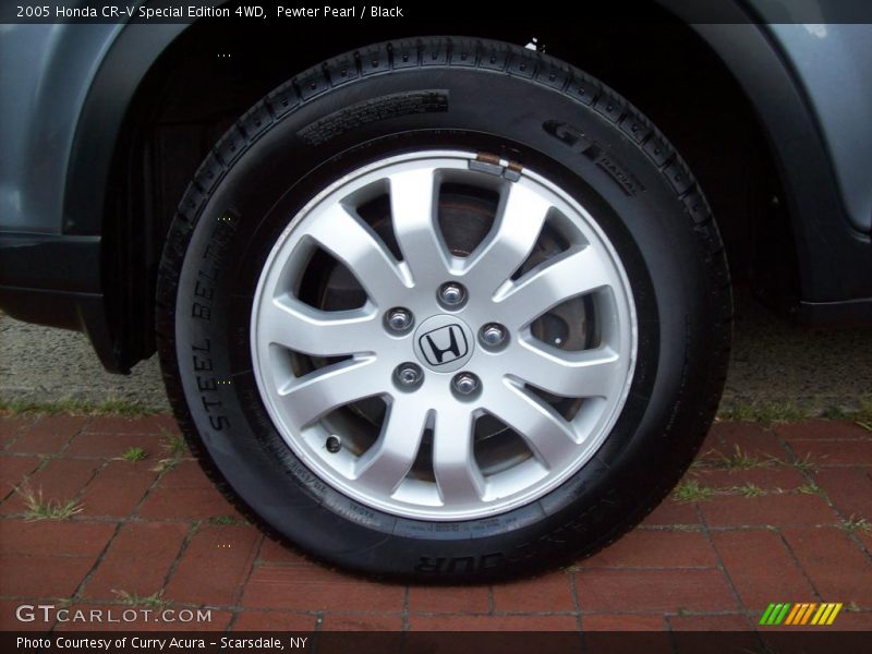 Pewter Pearl / Black 2005 Honda CR-V Special Edition 4WD