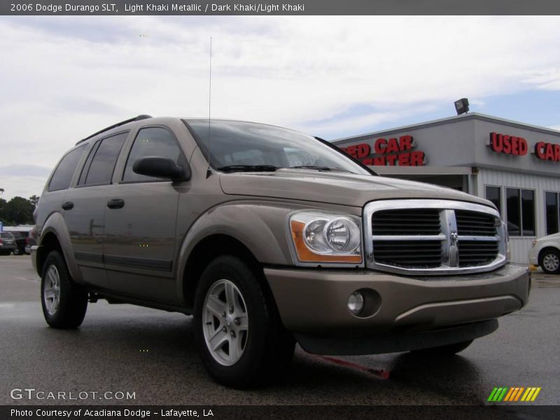 Light Khaki Metallic / Dark Khaki/Light Khaki 2006 Dodge Durango SLT