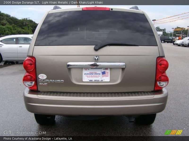Light Khaki Metallic / Dark Khaki/Light Khaki 2006 Dodge Durango SLT