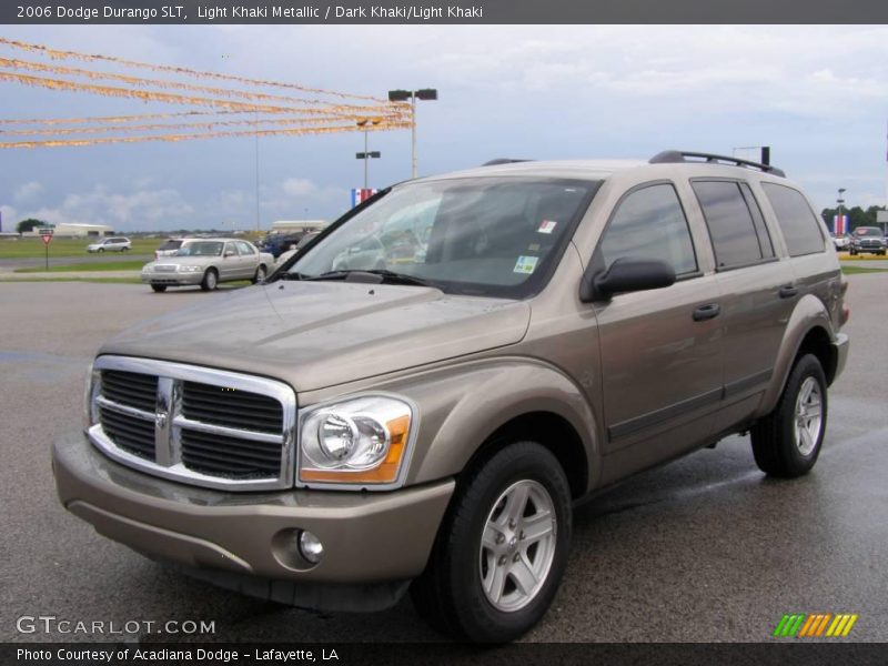 Light Khaki Metallic / Dark Khaki/Light Khaki 2006 Dodge Durango SLT