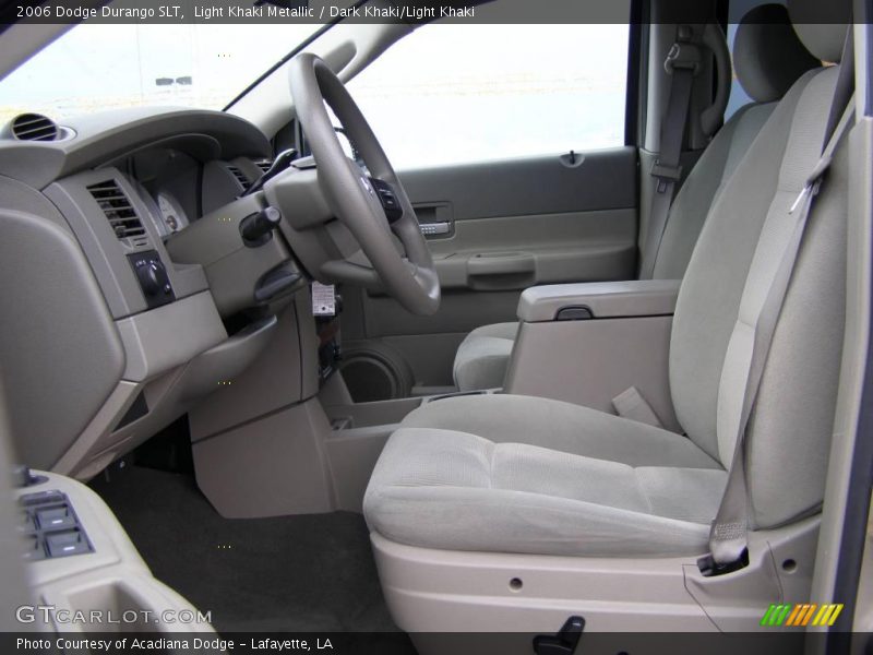 Light Khaki Metallic / Dark Khaki/Light Khaki 2006 Dodge Durango SLT
