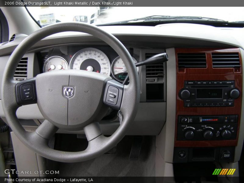 Light Khaki Metallic / Dark Khaki/Light Khaki 2006 Dodge Durango SLT
