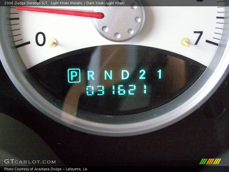Light Khaki Metallic / Dark Khaki/Light Khaki 2006 Dodge Durango SLT