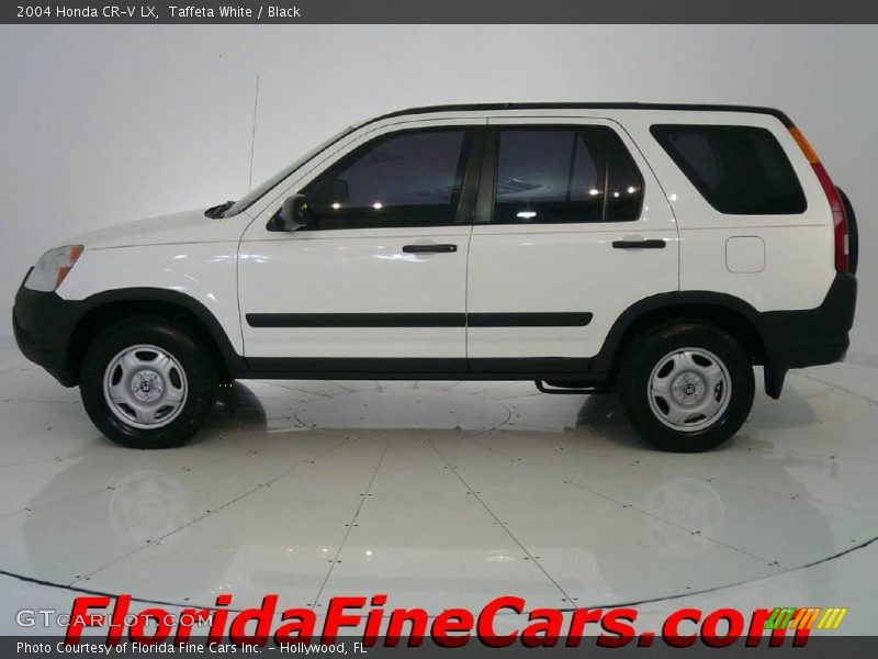 Taffeta White / Black 2004 Honda CR-V LX