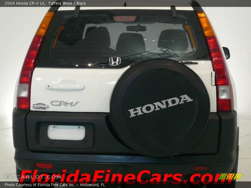 Taffeta White / Black 2004 Honda CR-V LX